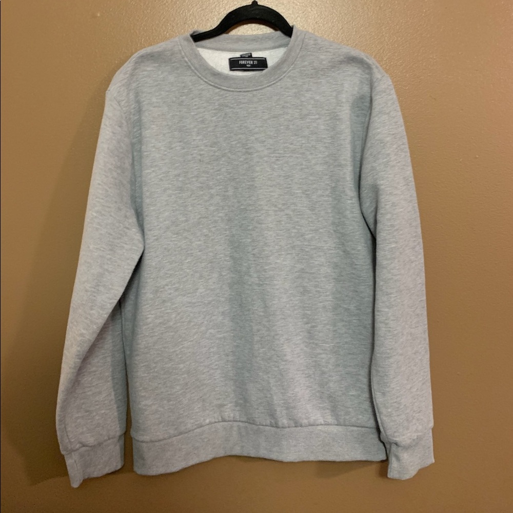 Gray sweater